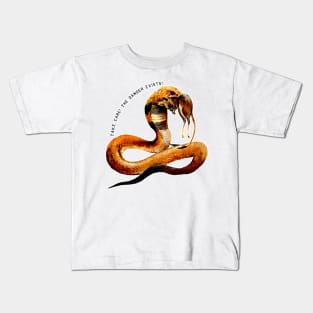 Watch out! Danger is out there! Rat or Serpent? Kids T-Shirt